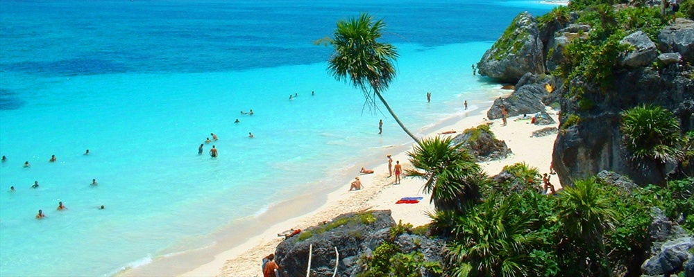 Beach at Tulum